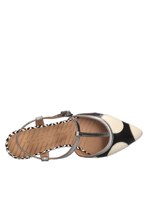 Décolleté slingback Hamel in pelle CHIE MIHARA | HAMELNERO